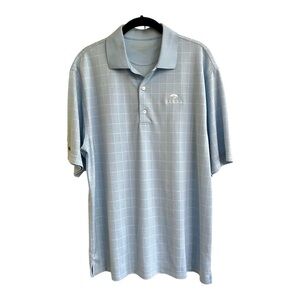 DORAL, MENS GOLF SHIRT. 3 BUTTON, SHORT SLEEVE, SIDE VENTS. SIZE M